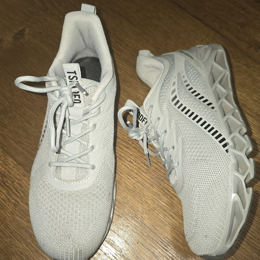 TSIODFO Men's Gray Athletic Shoes